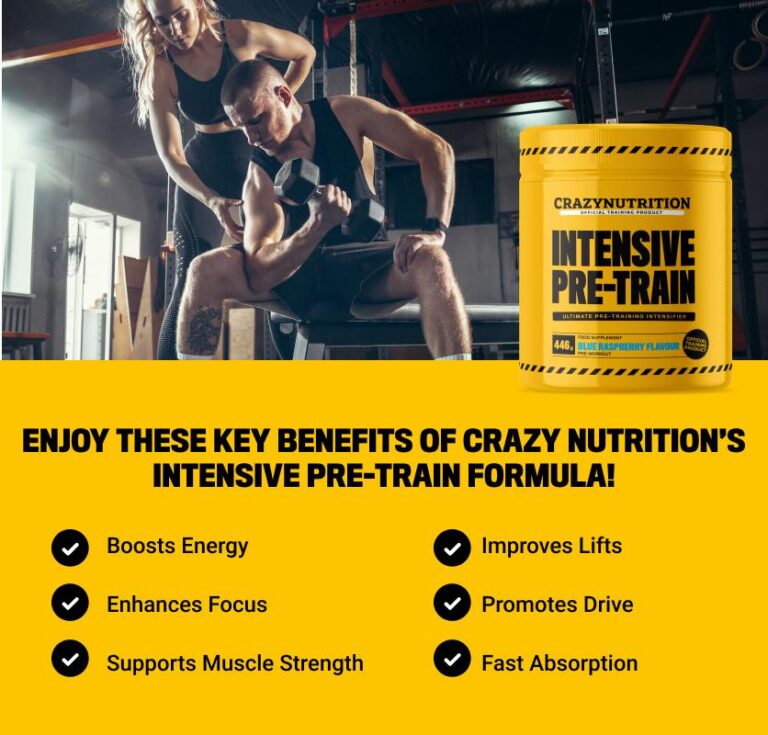 Crazy Nutrition Intensive Pre-Train Supplement Review - No.1 Pre ...
