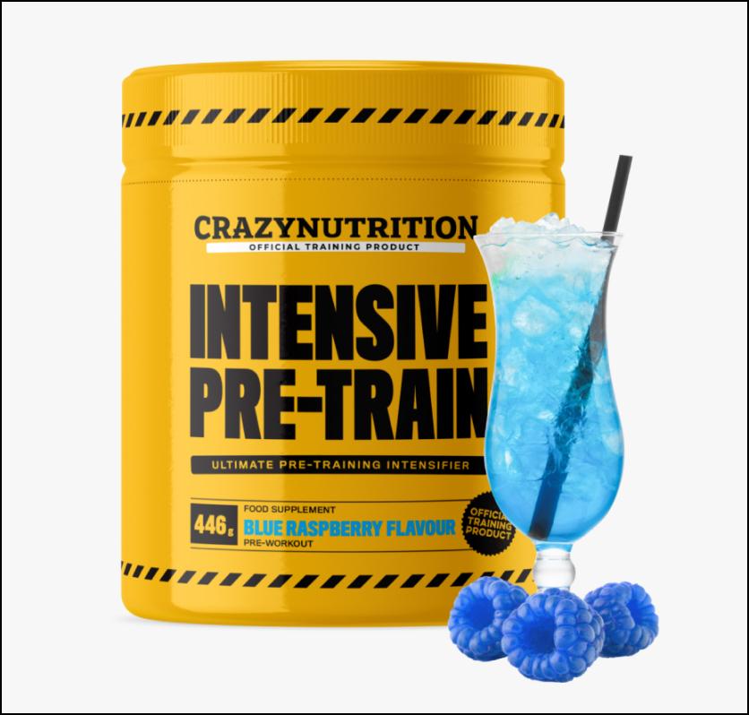 Pre-Train-Crazy-Nutrition - Pre workout supplements 