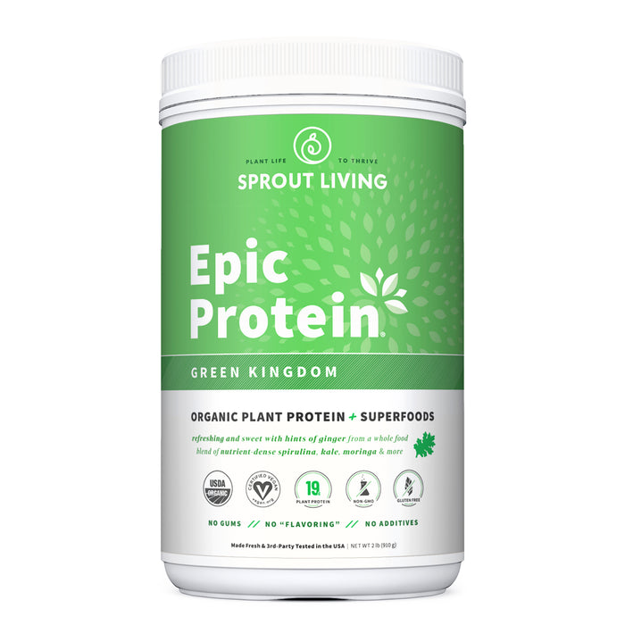Epic Green Kingdom organic plant protein