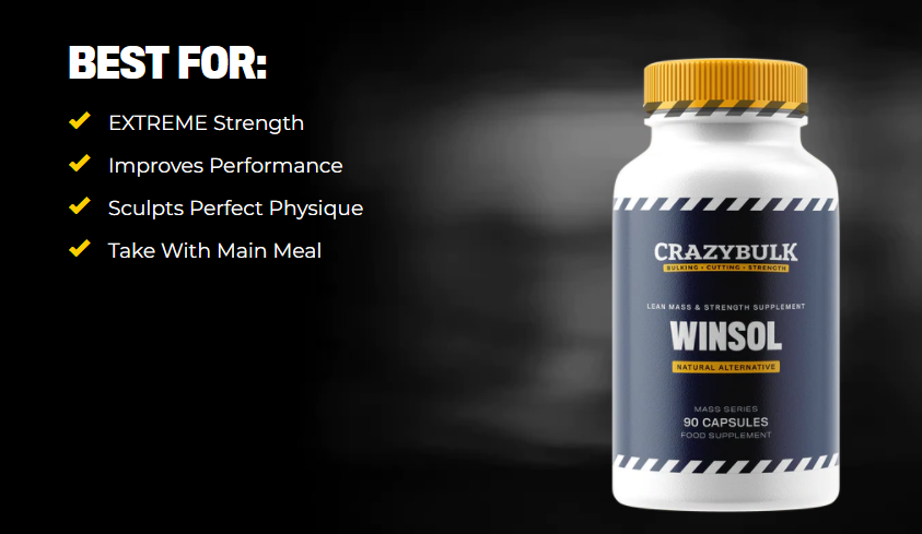 Winsol by Crazy Bulk for shredding