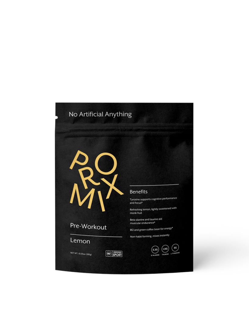 Promix pre-workout for runners
