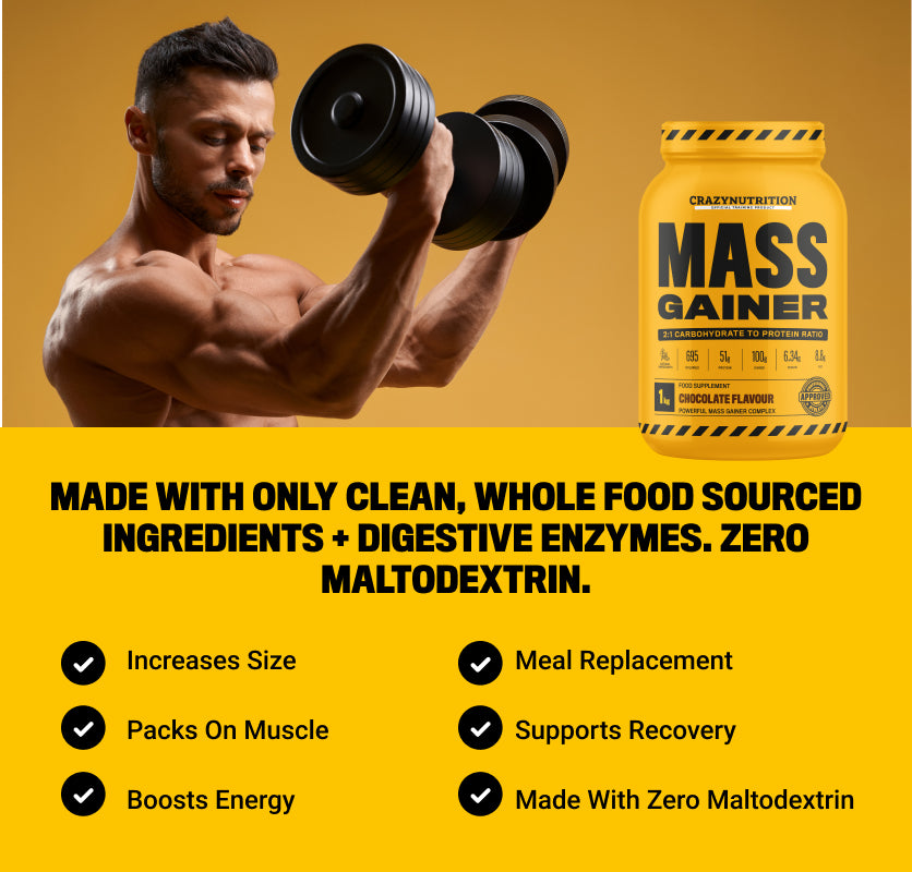 Crazy nutrition mass gainer